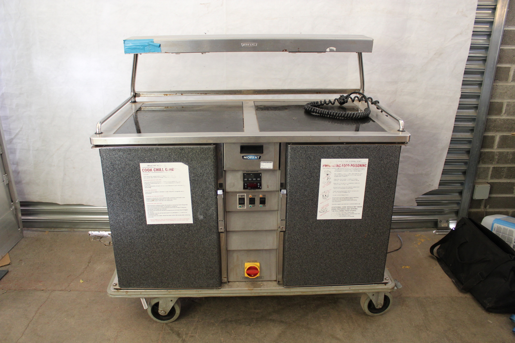 Image of Faulty V-Gen Moffat Catering Trolley Regeneration Oven, Hot Food, Catering