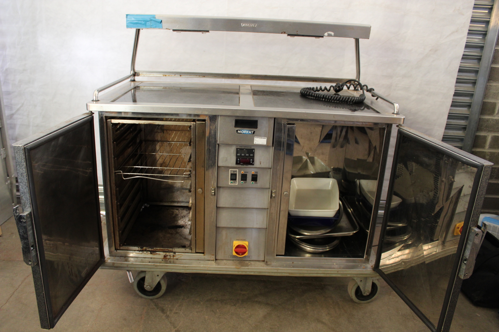 Image of Faulty V-Gen Moffat Catering Trolley Regeneration Oven, Hot Food, Catering
