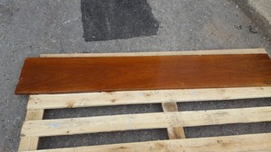 Thumbnail image of Job lot of 20 Solid Hardwood Reclaimed Mahogany Planks 2cm x 180cm x 30cm