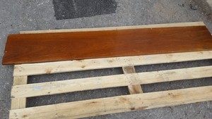 Thumbnail image of Job lot of 20 Solid Hardwood Reclaimed Mahogany Planks 2cm x 180cm x 30cm