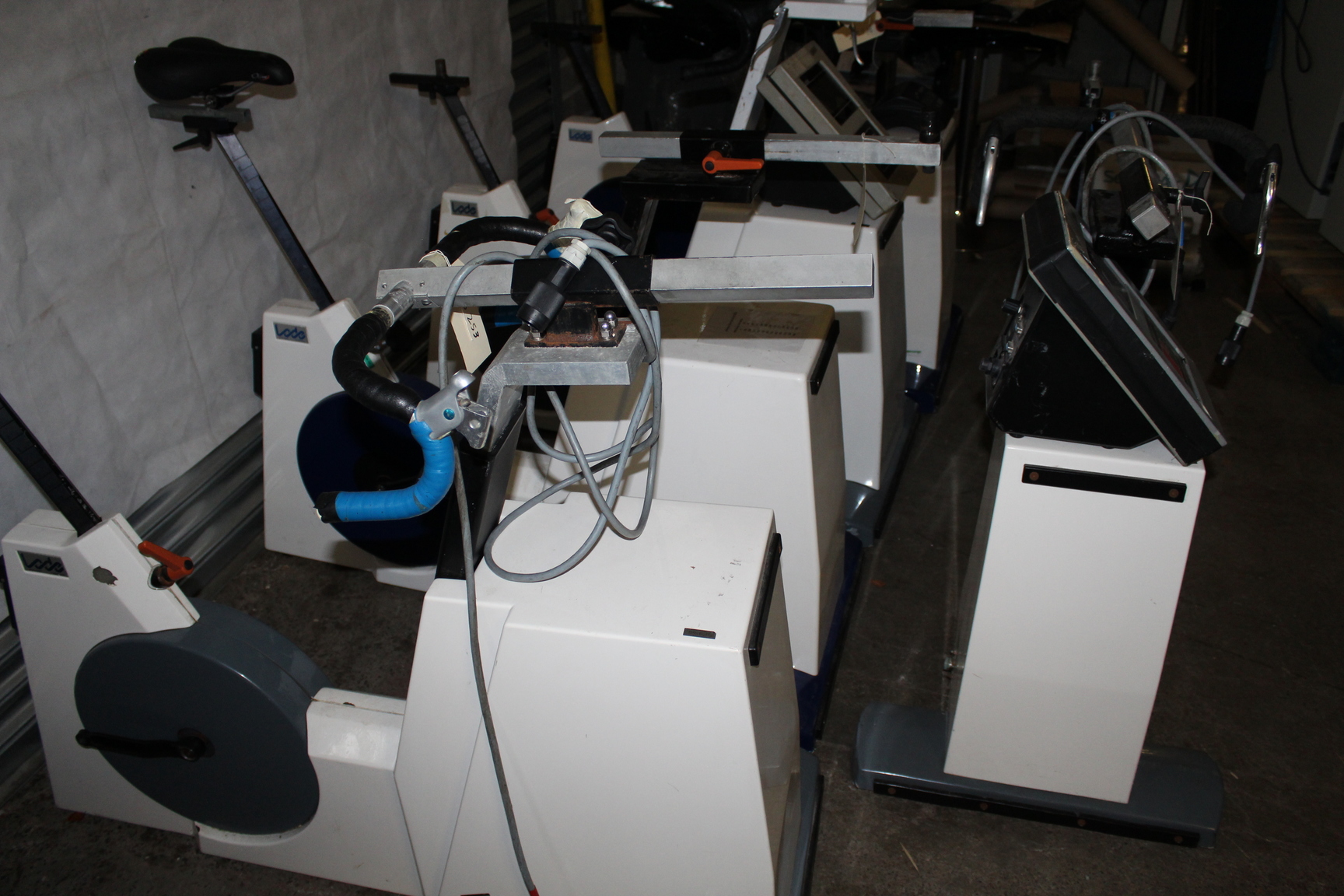 Image of 3 x Excalibur Sport Lode Electrical Braked Cycle Ergometers Research Bikes
