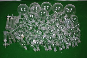 Thumbnail image of Job lot of laboratory glassware, Quickfit, Boiling Flasks