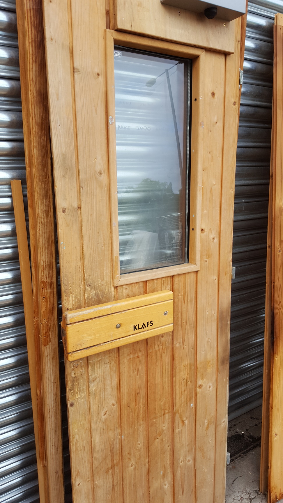 Image of Klafs Sauna with Sven Sauna Control System, Several Benches