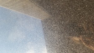 Thumbnail image of Black Solid Granite Café Table – 60cm Diameter with Stainless Steel Base 