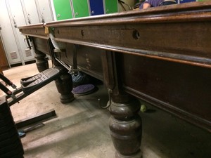 Thumbnail image of Historic EJ Riley Large Antique / Vintage Snooker– Full Size 