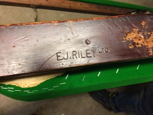 Thumbnail image of Historic EJ Riley Large Antique / Vintage Snooker– Full Size 