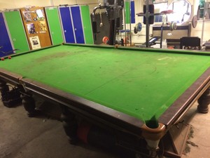 Thumbnail image of Historic EJ Riley Large Antique / Vintage Snooker– Full Size 
