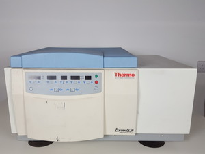 Thumbnail image of Thermo IEC Centra CL3R Refrigerated Centrifuge 243 Swing Arm Rotor 4600rpm Lab