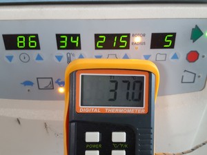 Thumbnail image of Thermo IEC Centra CL3R Refrigerated Centrifuge 243 Swing Arm Rotor 4600rpm Lab