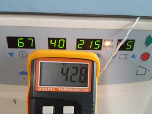 Thumbnail image of Thermo IEC Centra CL3R Refrigerated Centrifuge 243 Swing Arm Rotor 4600rpm Lab