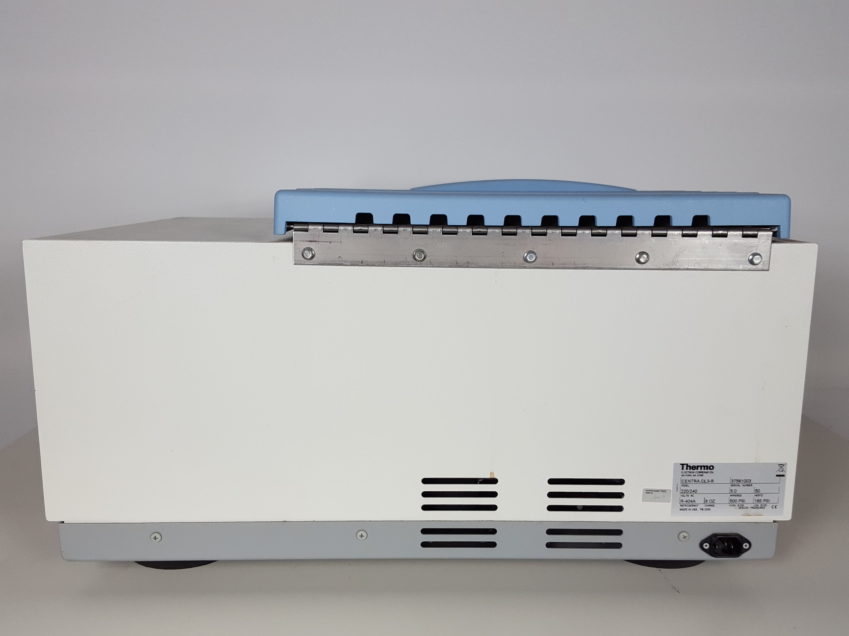 Image of Thermo IEC Centra CL3R Refrigerated Centrifuge 243 Swing Arm Rotor 4600rpm Lab