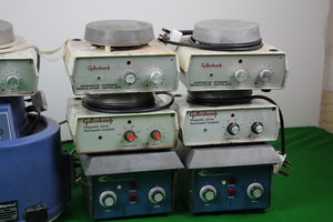 Thumbnail image of Joblot Magnetic Stirrer/Heaters and Electrothermal Units. Spares or Repairs.