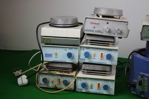 Thumbnail image of Joblot Magnetic Stirrer/Heaters and Electrothermal Units. Spares or Repairs.