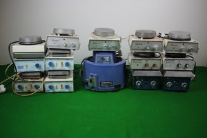 Thumbnail image of Joblot Magnetic Stirrer/Heaters and Electrothermal Units. Spares or Repairs.