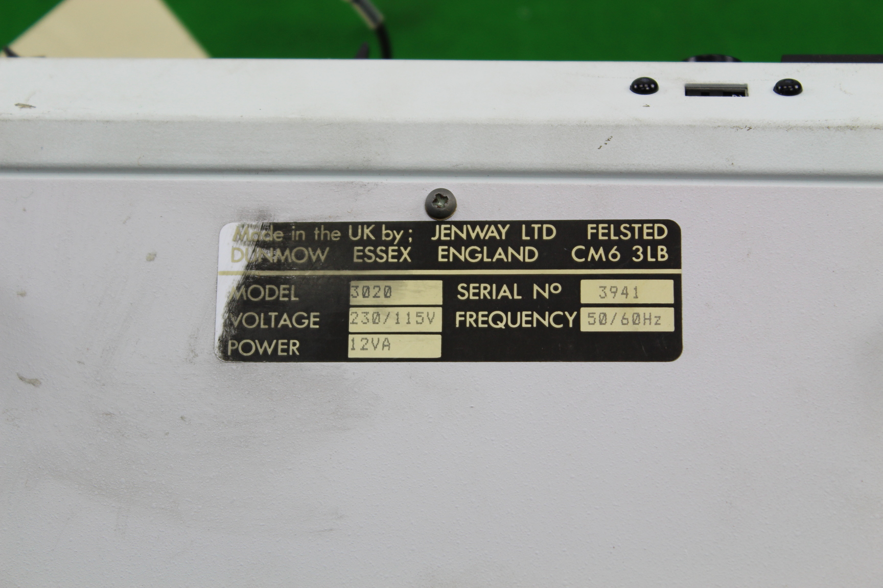 Image of JENWAY 3020pH Meter with Probe Laboratory Lab Equipment