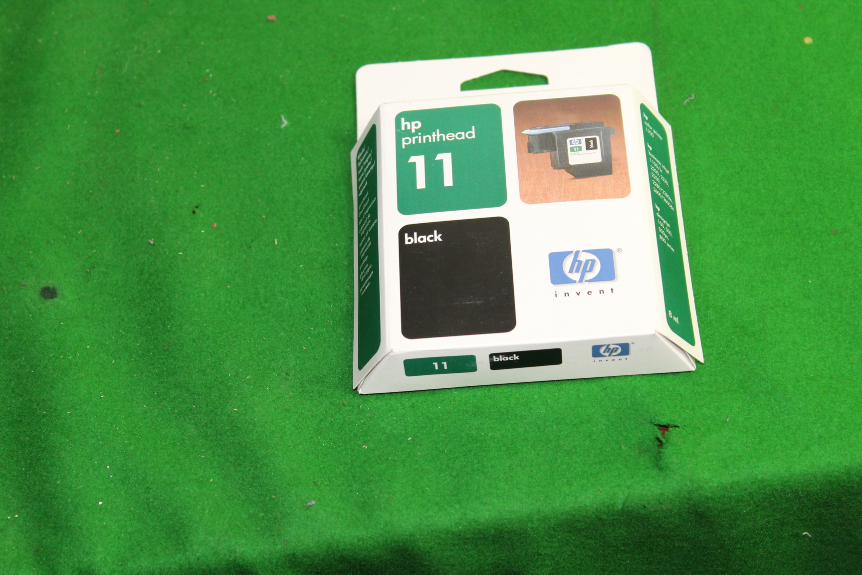Image of Job Lot Of HP Printhead 11 Inc Black, Yellow, Magenta, Cyan 8ml