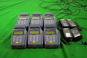 Thumbnail image of 6 x VeriFone Vx510 Chip and Pin Card Machines,  4 x Power Supply