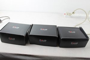 Thumbnail image of Lot of 3 x Polar FS1 Heart Rate Monitor Sports Watches (Blue) New in Boxes 