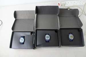 Thumbnail image of Lot of 3 x Polar FS1 Heart Rate Monitor Sports Watches (Blue) New in Boxes 