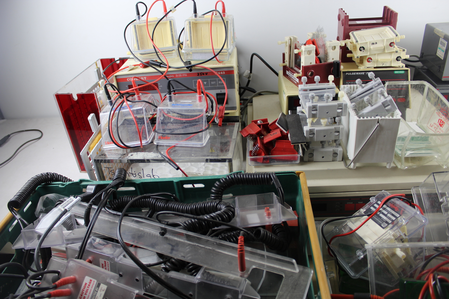 Image of Job Lot Of Electrophoresis Lab Equipment **See Photos And Description**