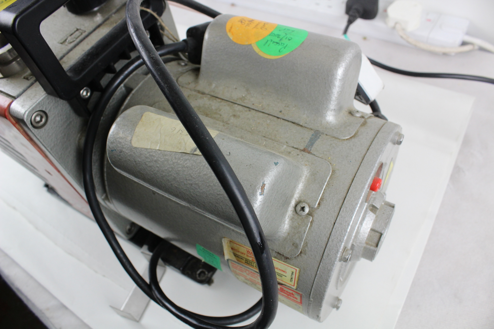 Image of ** Spares And Repairs ** Edwards Vacuum Pump With Half A Bottle Of Edward Oil