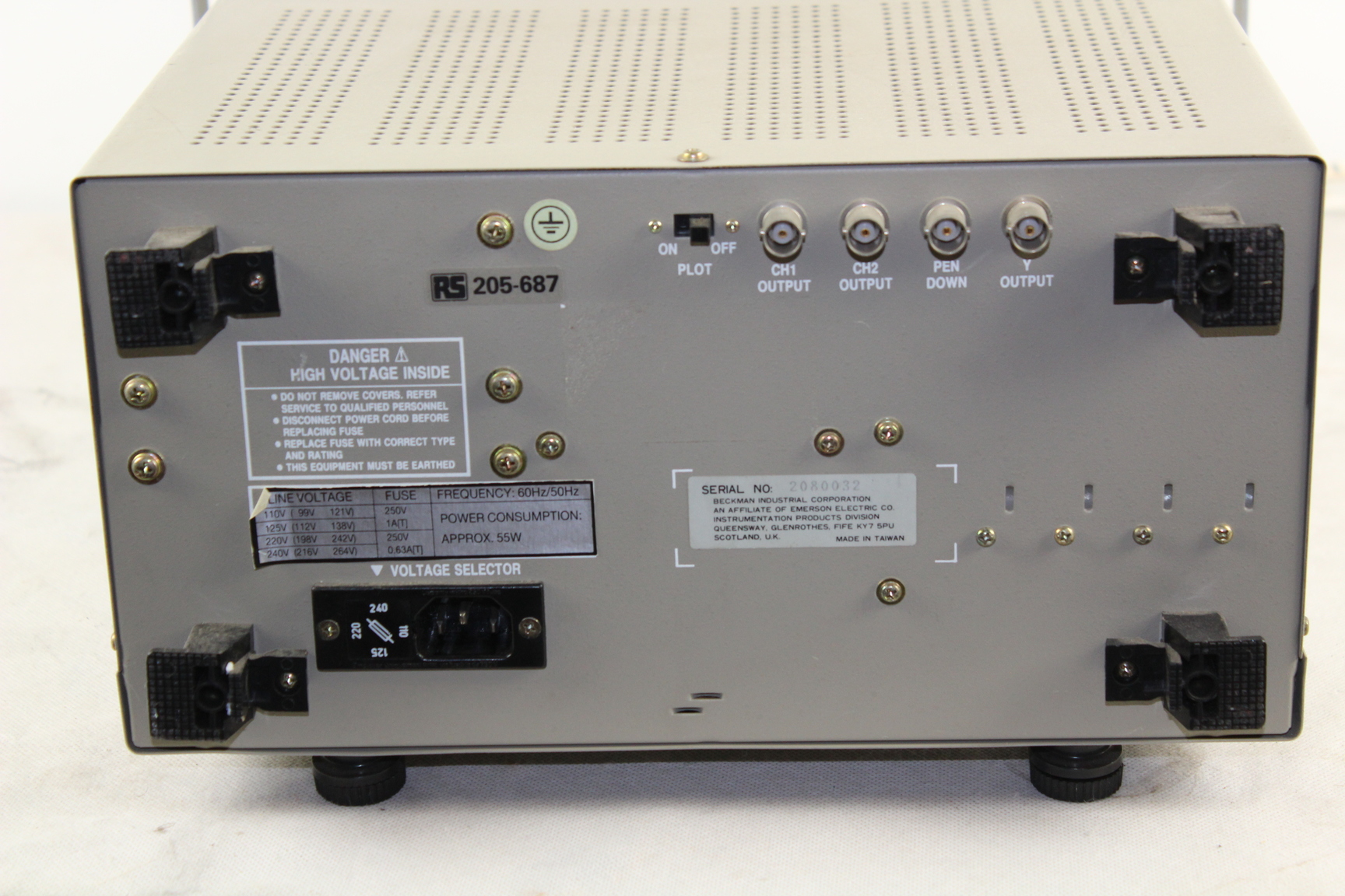 Image of Beckman Industrial 9302 Oscilloscope