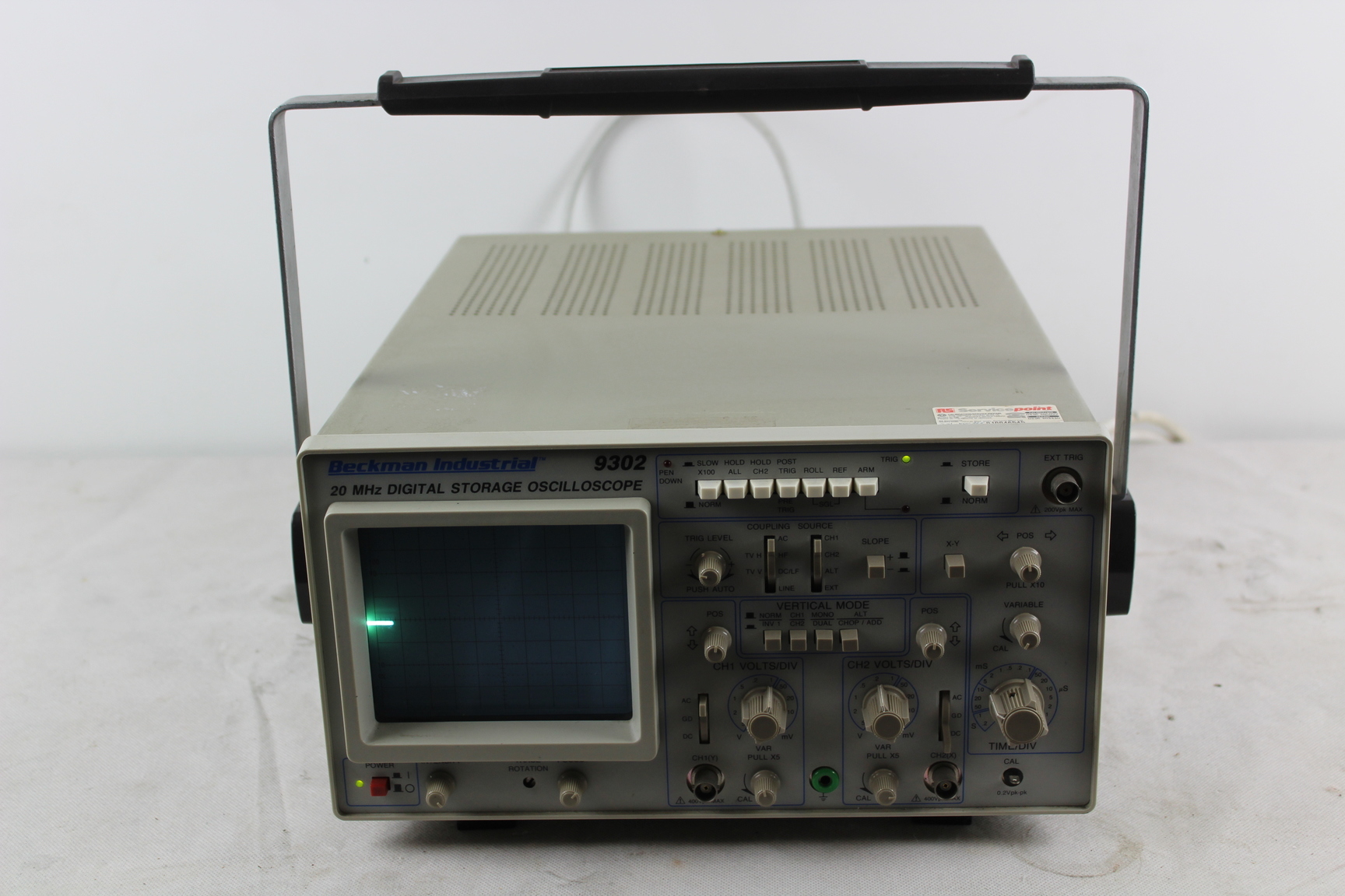 Image of Beckman Industrial 9302 Oscilloscope