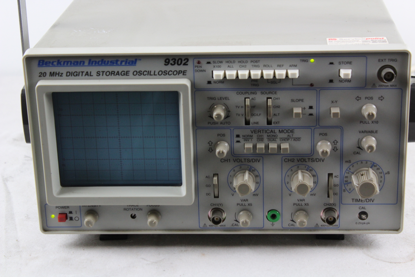 Image of Beckman Industrial 9302 Oscilloscope