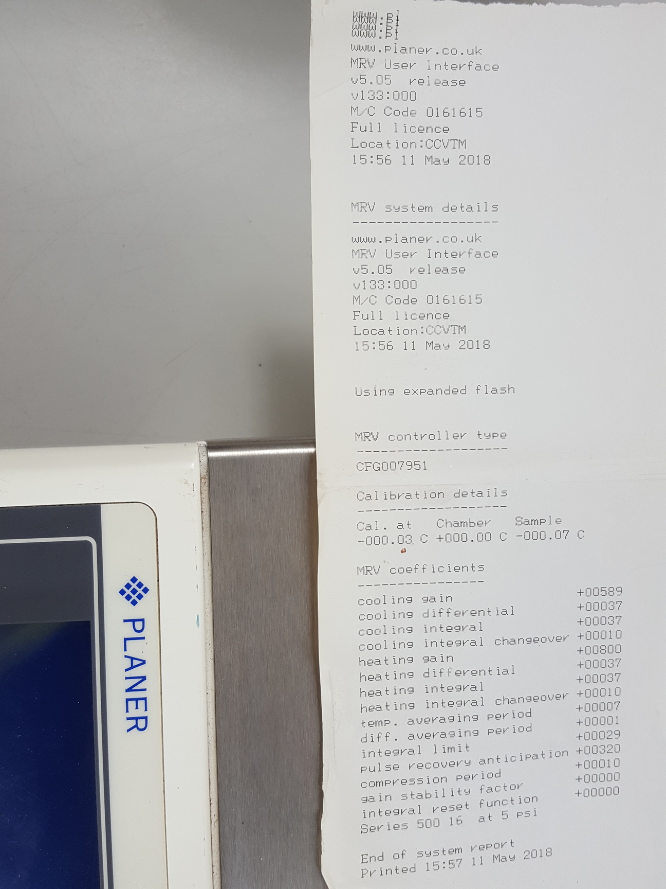 Image of Planer Kryosave Compact Controlled Rate Freezer System LNP 4, GDMRV Lab