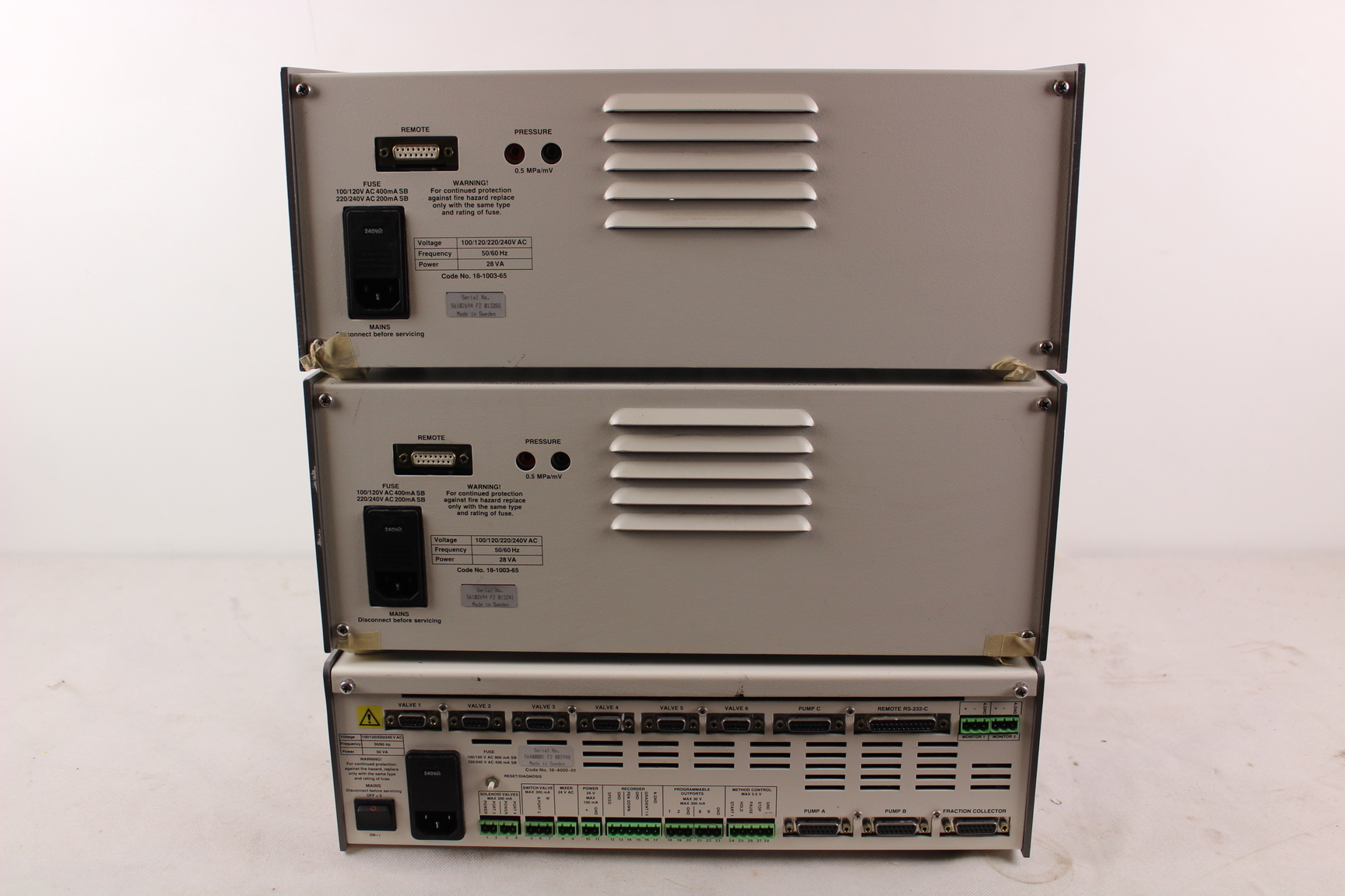 Image of Pharmacia P500 Liquid Chromatography Pumps and Controller LCC 501 plus S /R
