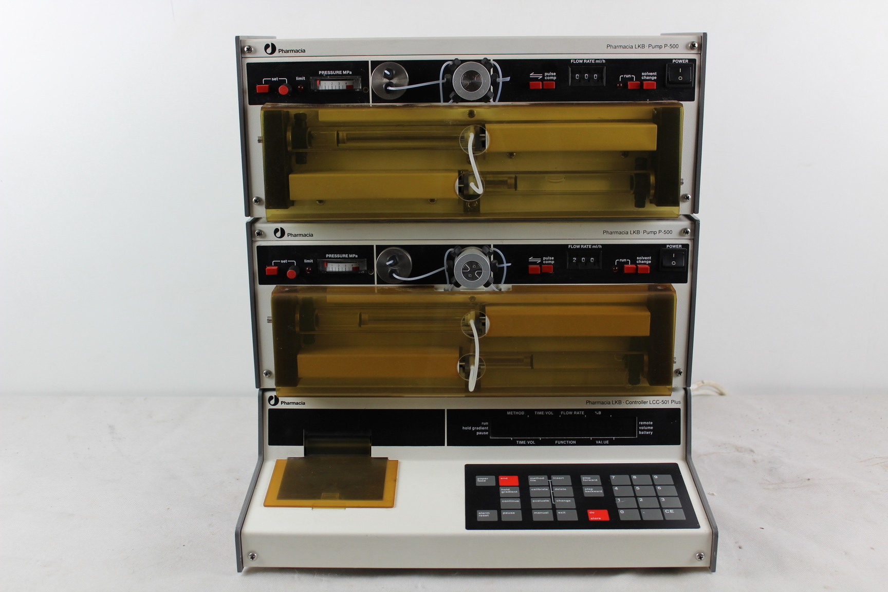 Image of Pharmacia P500 Liquid Chromatography Pumps and Controller LCC 501 plus S /R