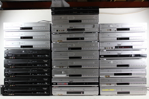 Thumbnail image of Huge Joblot of DVD and VCR Players Spares/Repairs.