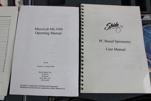 Thumbnail image of 2 x MicroLab ML3500 Spirometers With Software