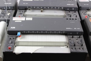 Thumbnail image of Lot of 5 BBC Goerz Metrawatt SE 120 Chart Recorder - 2 Channel + 20 rolls Paper