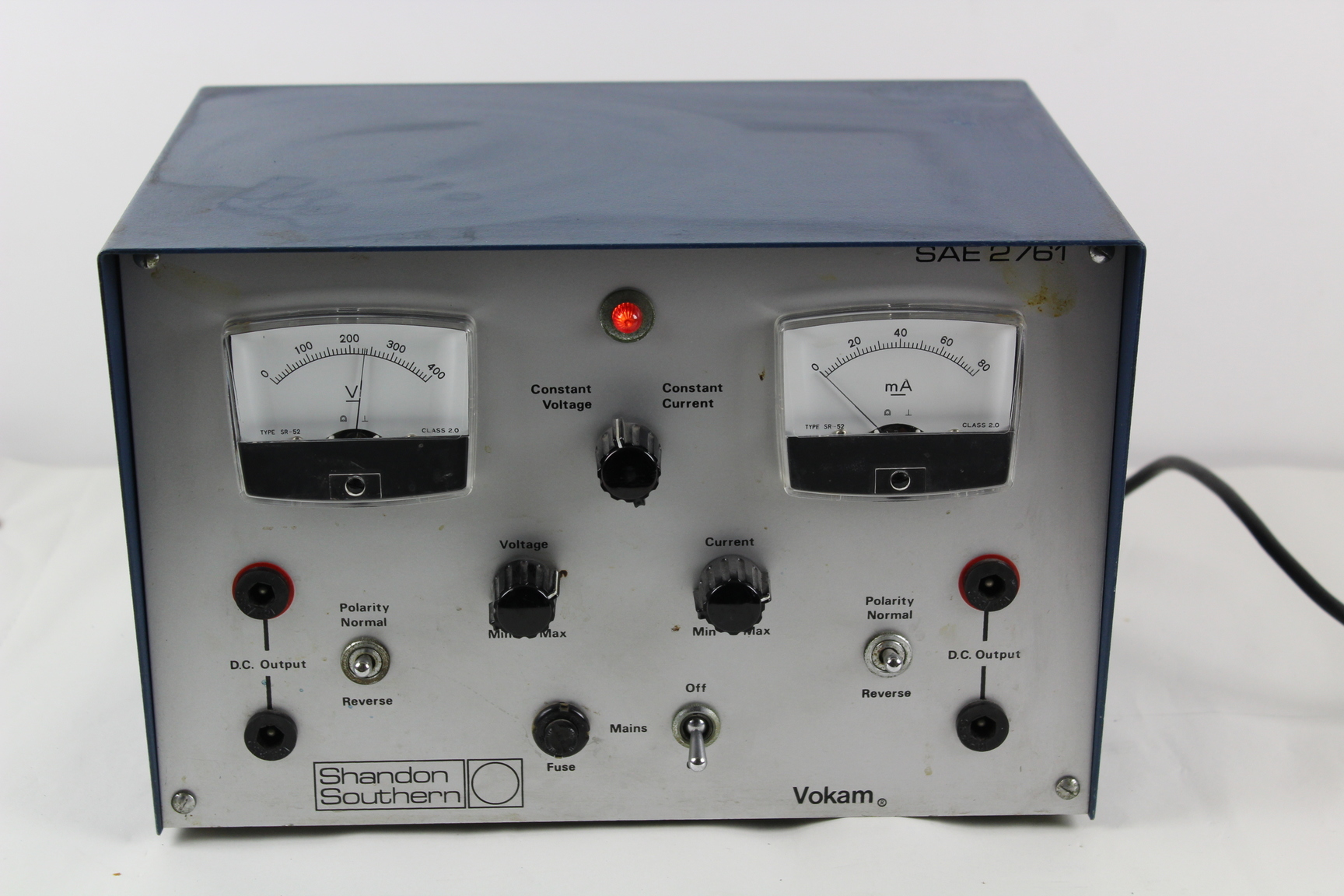 Image of Shandon Vokam SAE2761 345V Power Supply. Tube / Valve 345V 80mA DC power supply