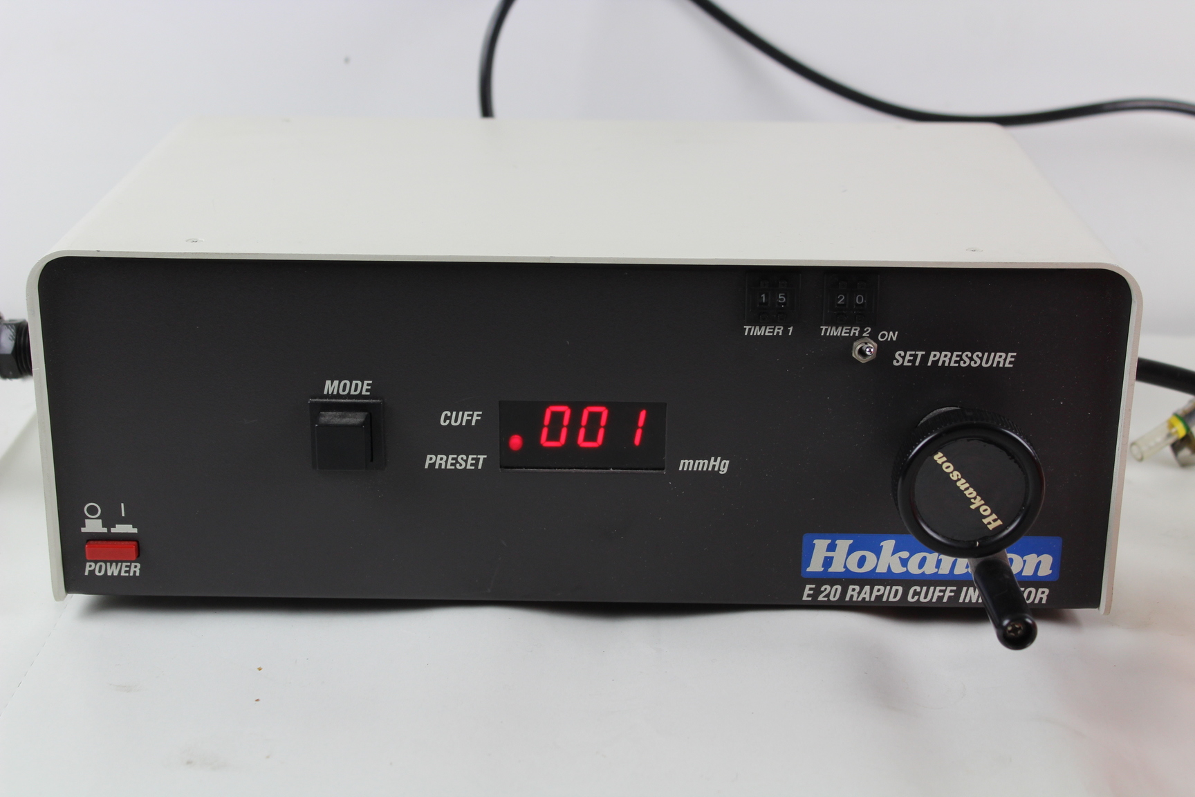 Image of Hokanson E 20 Rapid Cuff Inflator Medical Laboratory Blood Pressure Monitor