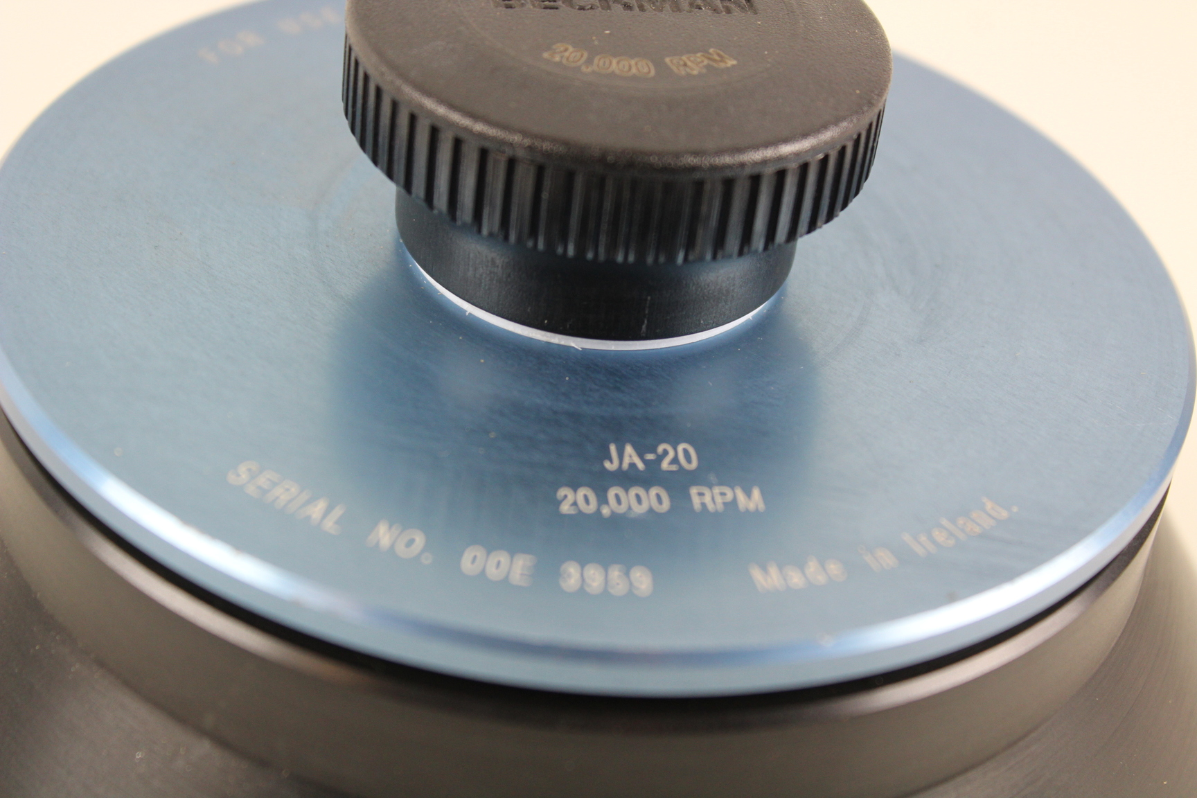 Image of Beckman JA-20 Centrifuge Rotor 20,000 RPM