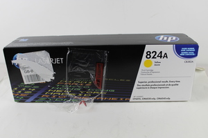 Thumbnail image of Genuine HP 824A (CB382A) Jaune LaserJet Printer Cartridge Yellow Toner BNIB