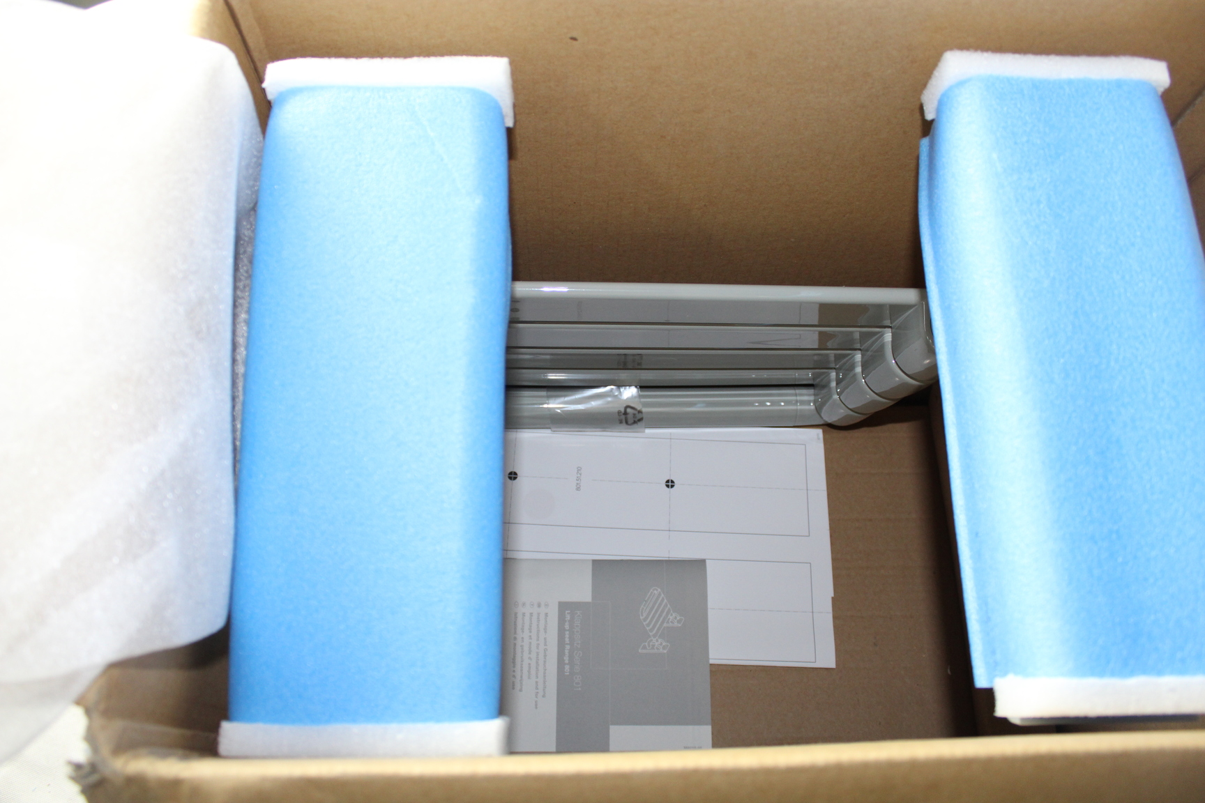 Image of 9 Of HEWI Wall Mounted Seats With Lift Up Feature Perfect For Disabled