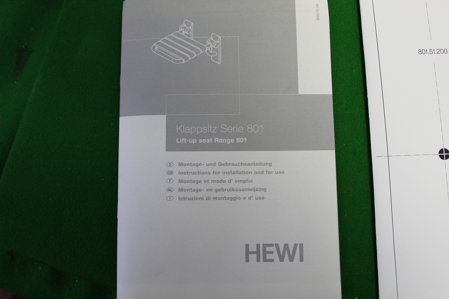 Image of 9 Of HEWI Wall Mounted Seats With Lift Up Feature Perfect For Disabled