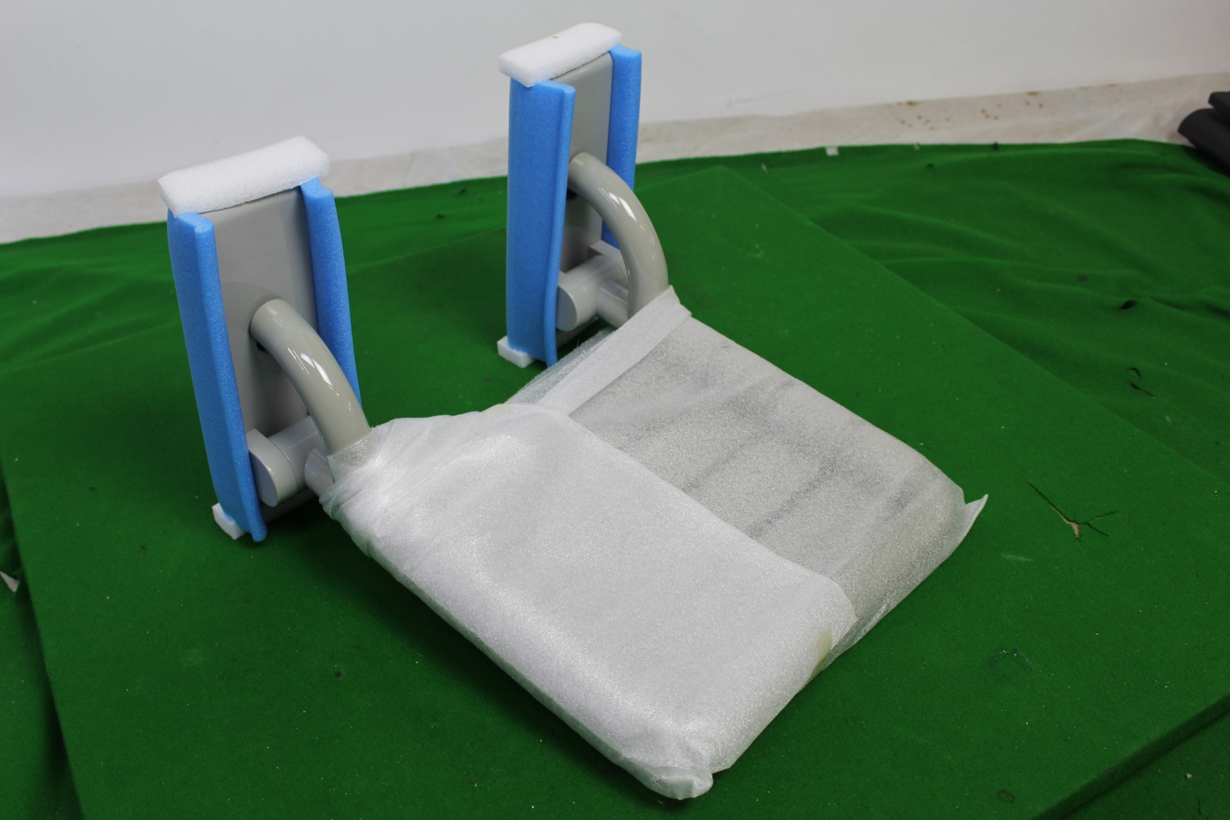 Image of 9 Of HEWI Wall Mounted Seats With Lift Up Feature Perfect For Disabled