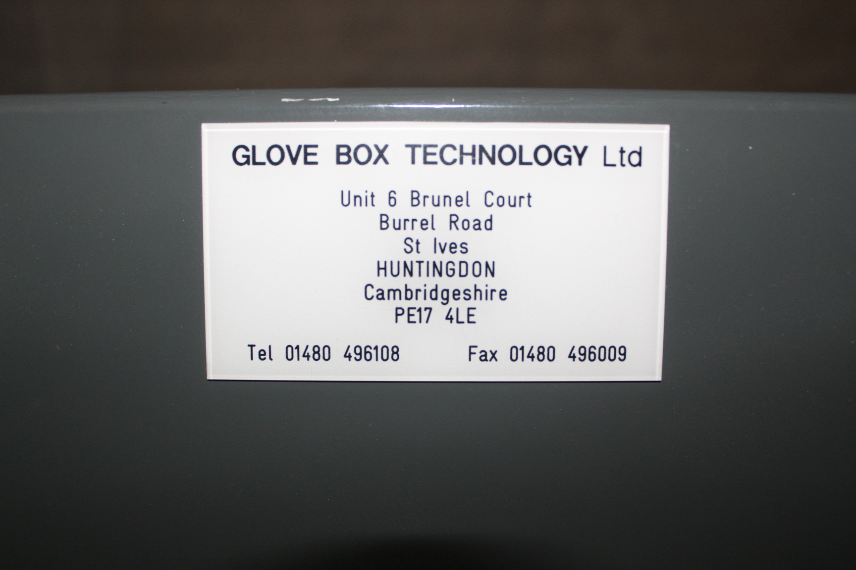 Image of Scientific Laboratory Glove Box LTD Technology 56 x 88 x 70 Inc VAT