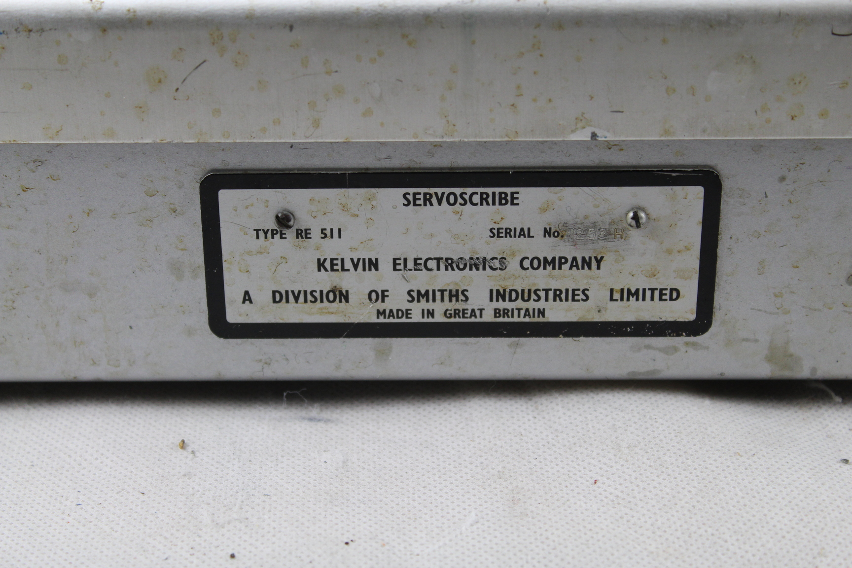 Image of Vintage Kelvin Electronics Servoscribe RE511 Chart Recorder