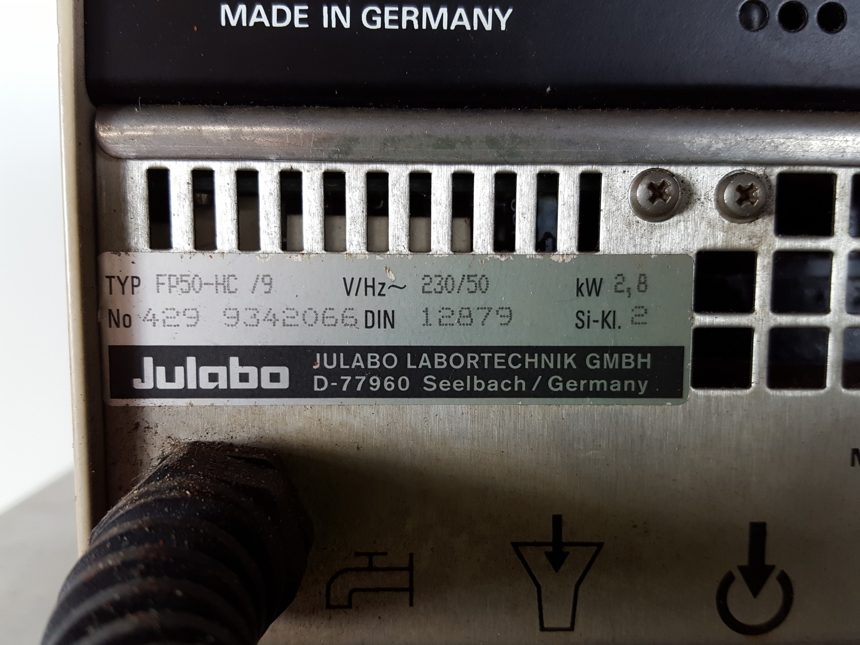 Image of Jencons Julabo FP50-HC Refrigerated/Heating Circulator Lab Spares or Repairs