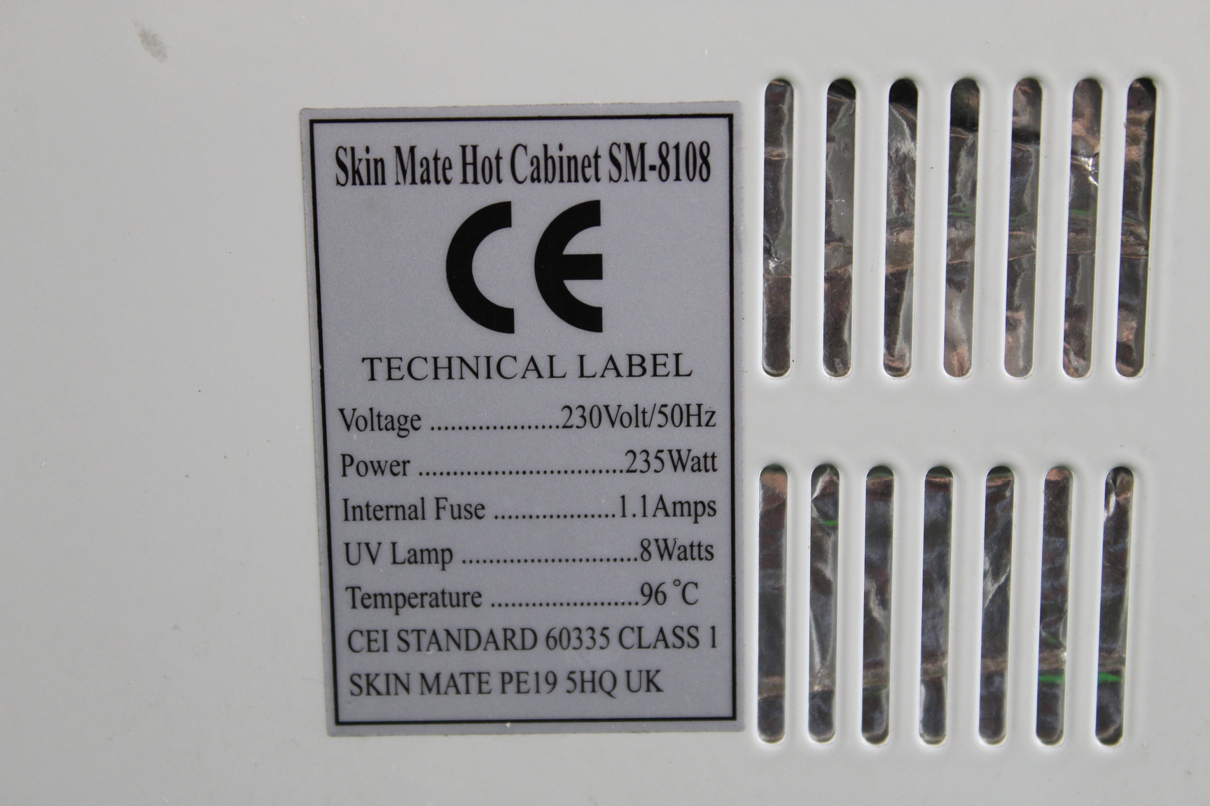 Image of Skinmate Hot Cabinet SM-8108, Towel Dryer, Health & Beauty Supplies