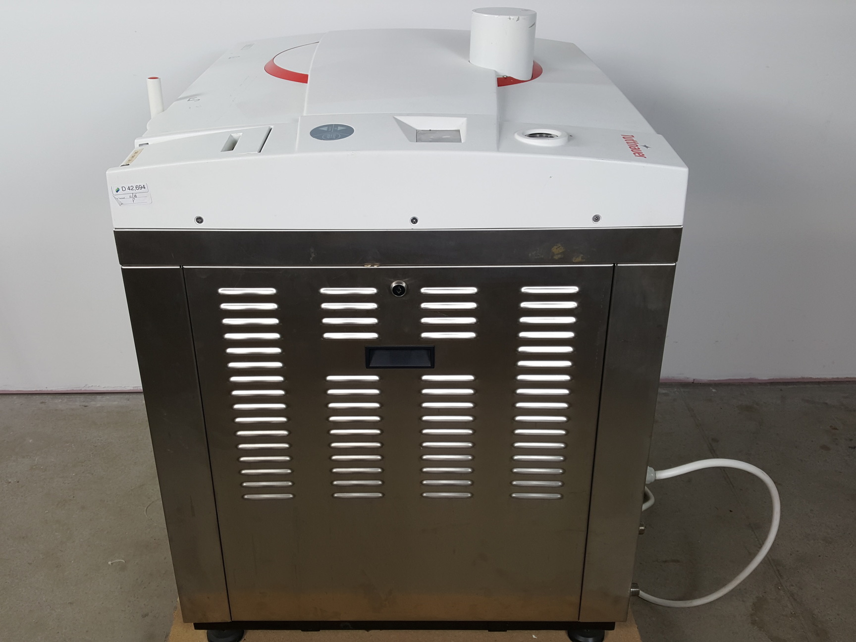 Image of Tuttnauer Vertical Laboratory Autoclave 5050ELV D Steriliser Lab 110L Faulty