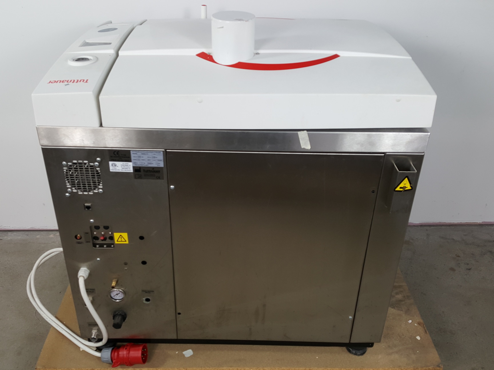 Image of Tuttnauer Vertical Laboratory Autoclave 5050ELV D Steriliser Lab 110L Faulty