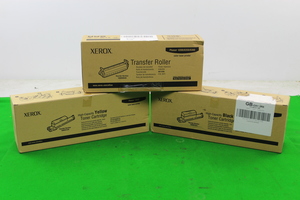 Thumbnail image of 3 NEW XEROX Phaser Toner Cartridges 6300/6350/6360 6360 & Transfer Roller
