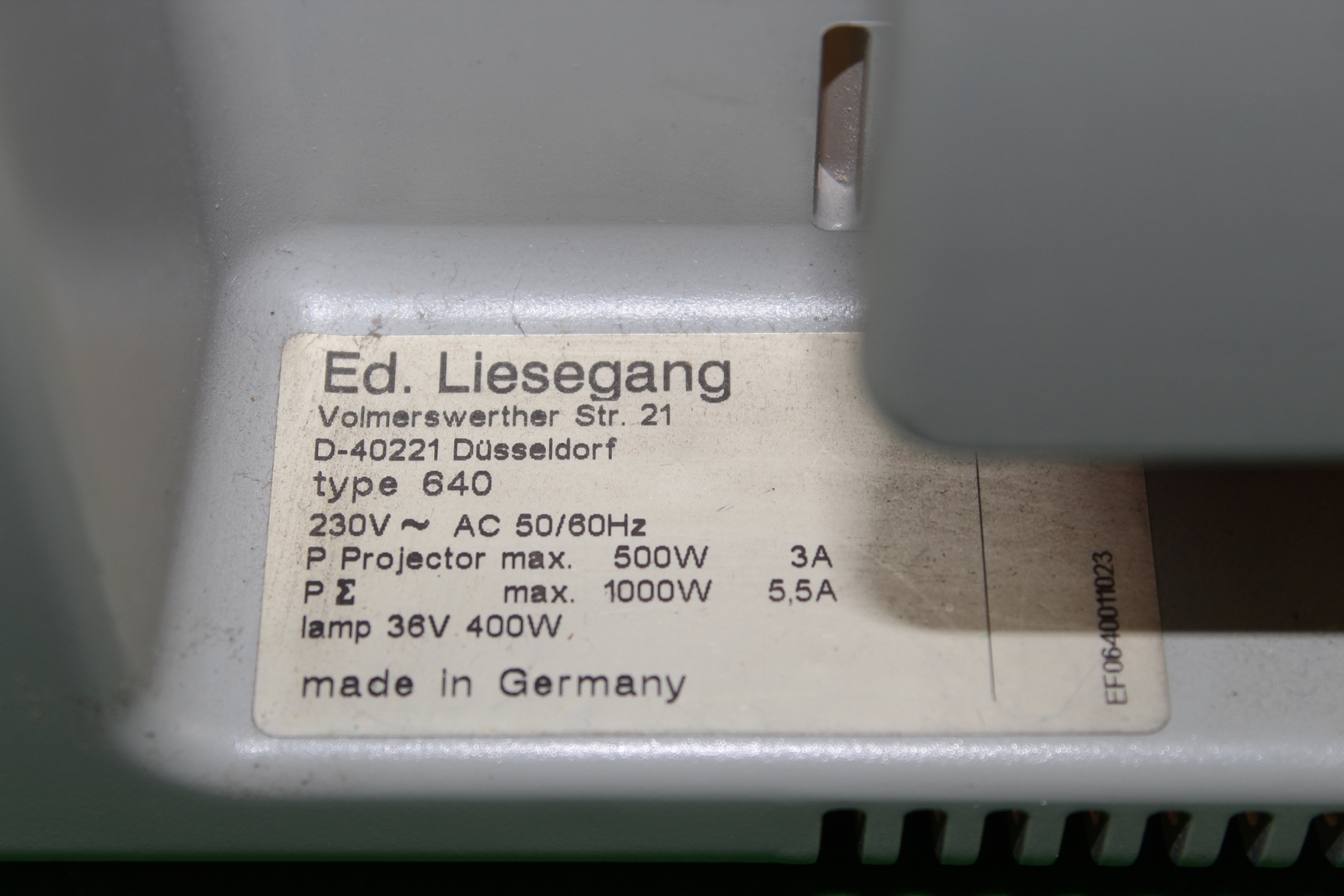 Image of Liesegang Projector Trainer Deluxe 400 Electronic VAT Inc