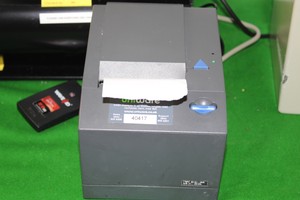 Thumbnail image of Fingerprint Cash Flow System Inc Flatbed Scanner Toshiba TCXWAVE Receipt Printer